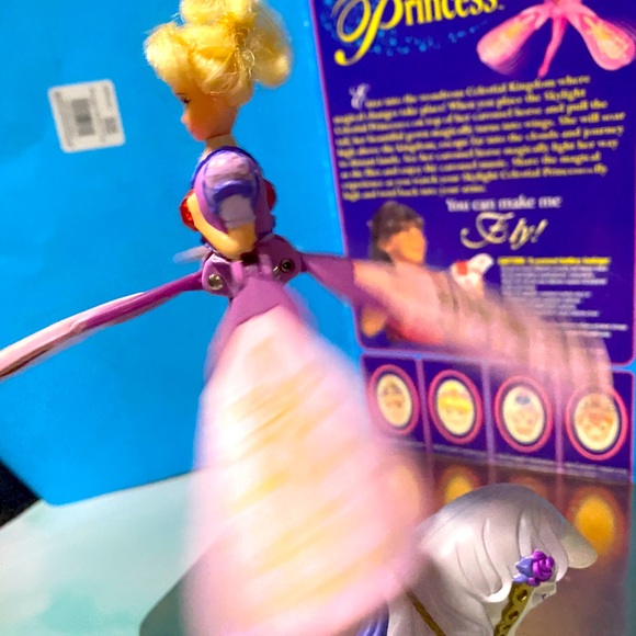 SKYLIGHT CELESTIAL PRINCESS CAROUSEL HORSE LIGHT N’ SOUND MUSIC VTG 1996 WORKS! - Picture 12 of 16